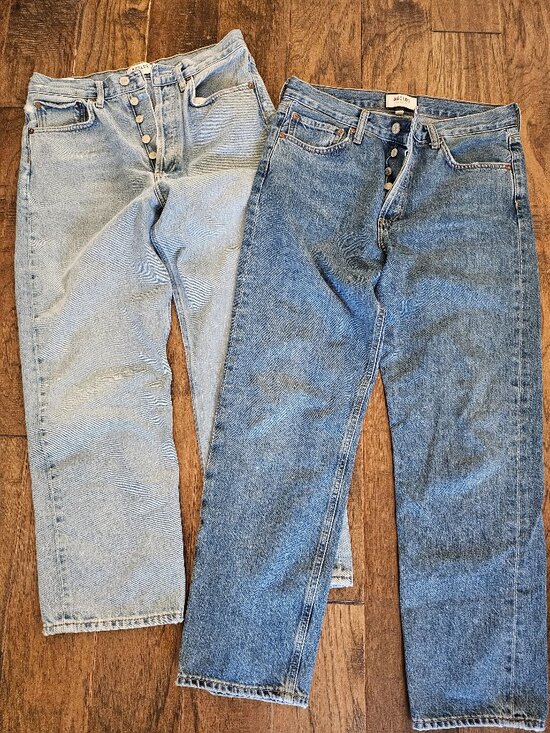 Agolde Denim - 2 Agolde straight jeans size 25 &26 shopbop